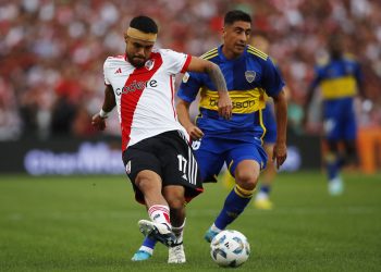 River y Boca empataron 1-1 en el Monumental