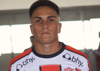 Santiago Colombatti fue presentado como nuevo jugador de 9 de Julio de Rafaela