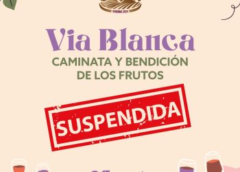 Alerta meteorológico: se suspenden Vía Blanca y Bendición de los Frutos