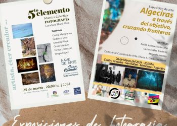 De artistas españoles: habrá dos muestras de arte fotográfico en San Rafael