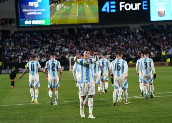 Goleada de Argentina ante El Salvador en su primer amistoso FIFA