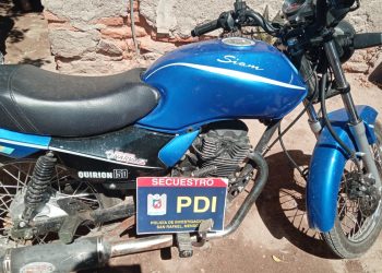 Encuentran moto y autopartes que serían robadas