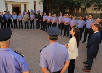 Rus y Calipo presentaron a la nueva cúpula de la Policía de Mendoza