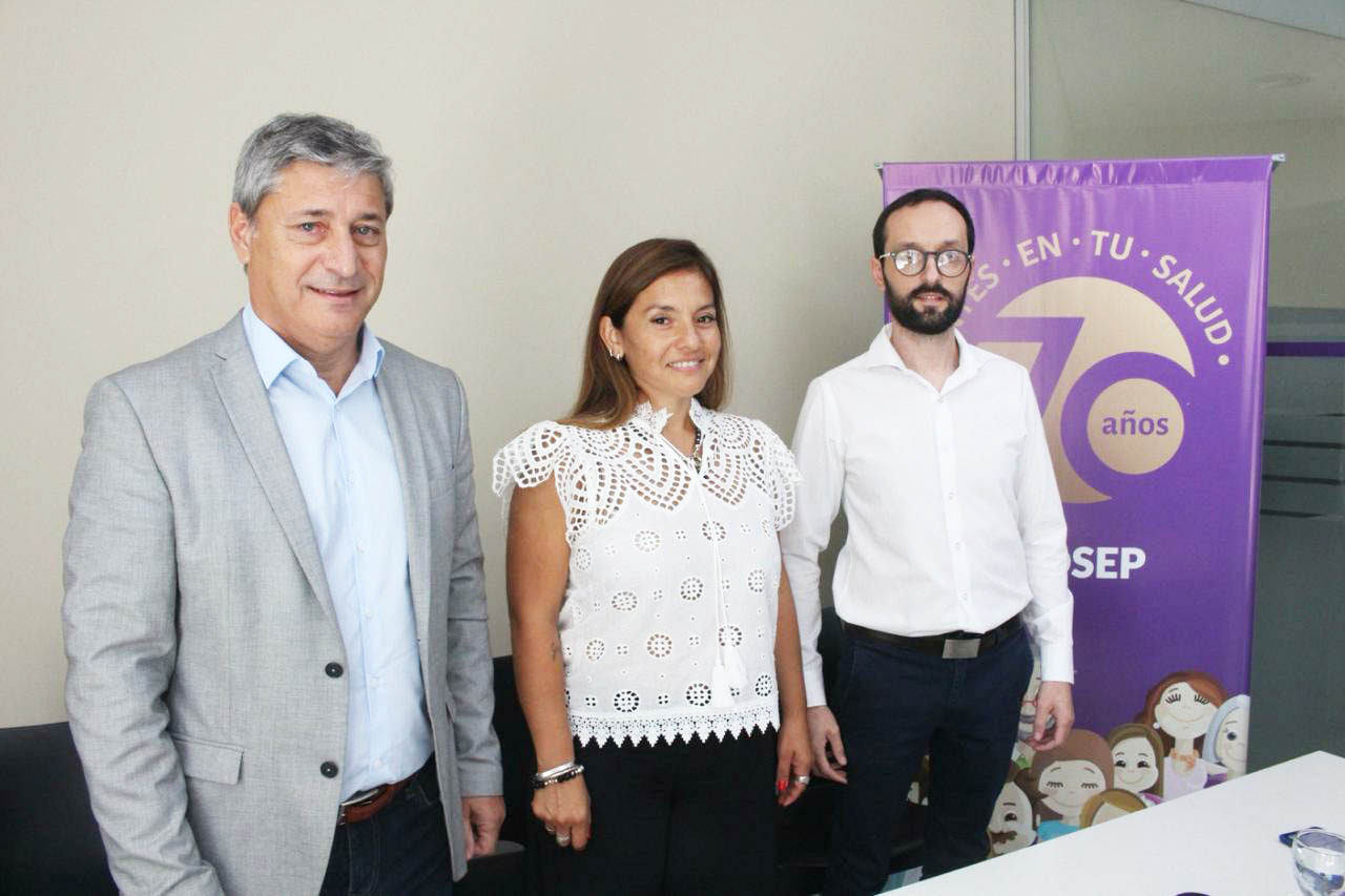 María Eugenia Morales asumió como nueva gerente asistencial de OSEP en