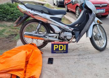 Un hombre acusado de robar una garrafa fue capturado por la Policía