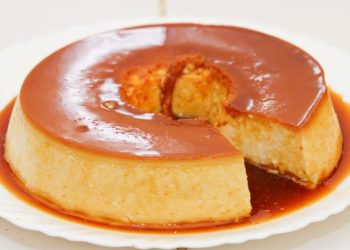 El más rico falso flan casero para hacer en casa