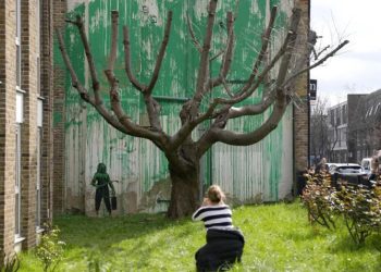 Banksy confirmó un nuevo mural de su autoría