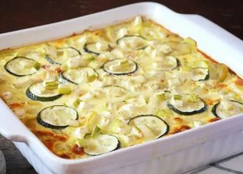 Una receta super rica, fácil y saludable: Cómo hacer verduras con queso al horno