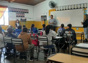 Seguridad ciudadana: estudiantes reciben charlas para fortalecer la prevención del delito y la violencia