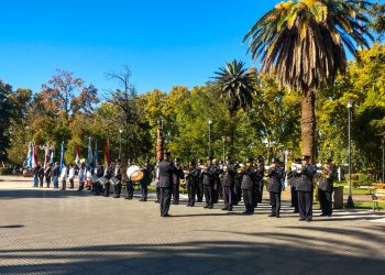 La Banda de Música de la Policía “Felipe Rodríguez Servín” cumplió 65 años de servicio