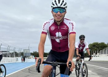 Matías Pérez representó a Mendoza en el Campeonato Argentino de Ruta