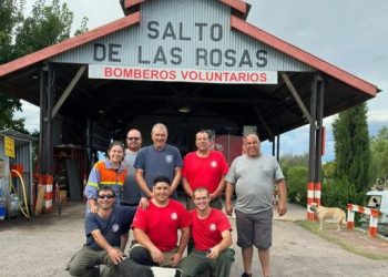 Los bomberos voluntarios de Salto de las Rosas lograron arreglar y tener sus unidades móviles operativas