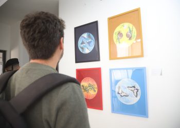 Artistas locales entregaron obras para ambientar la nueva oficina de la Distrital de Seguridad II