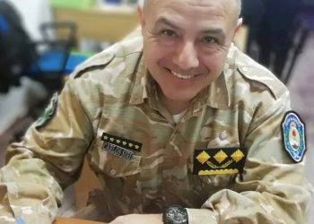 Carlos Siri se retiró de la fuerza policial y en las redes sociales agradecieron su aporte a la seguridad del sur provincial