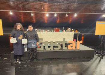 La chef sanrafaelina Ana Paula Gutiérrez tuvo una destacada participación en una Feria Gastronómica Nacional