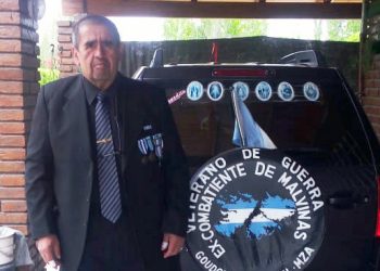 Es héroe de Malvinas, prestó servicio en Naciones Unidas y ahora tendrá un mural en su Goudge