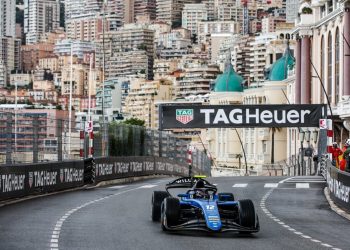 Franco Colapinto quinto en la Sprint de la F2 de Mónaco