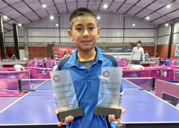 Gianni Piruzi campeón en una nueva etapa del circuito nacional de tenis de mesa