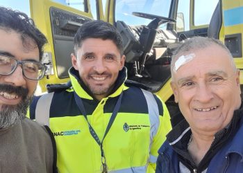 Mecánicos del municipio dejaron nuevamente operativa la autobomba del Aeropuerto