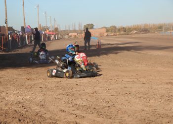 Villa Atuel: inauguraron el kartódromo y los amantes de los fierros tuvieron una tarde memorable