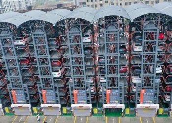 Un estacionamiento fuera de lo común: Dónde y cómo funcionan estos sitios extravagantes