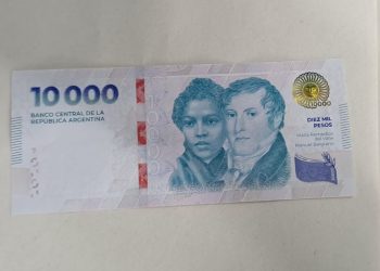 Llegaron los billetes de 10 mil pesos a los cajeros automáticos de San Rafael