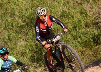 Podios sanrafaelinos en la Vuelta de Mendoza de MTB