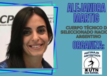 Dictado por Alejandra Martig: habrá una importante clínica de patinaje artístico a cargo de la técnica del seleccionado argentino