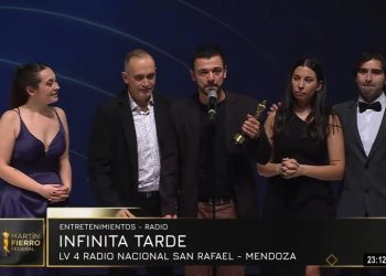 Los programas «Fuera de Juego» e «Infinita Tarde» que transmitía Lv4 ganaron cada uno su Martín Fierro