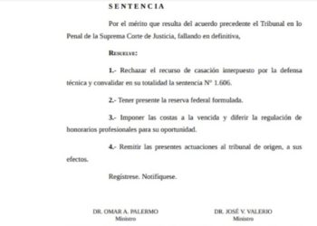 Ratificaron condena contra conductor que mató a un joven y seguía manejando borracho