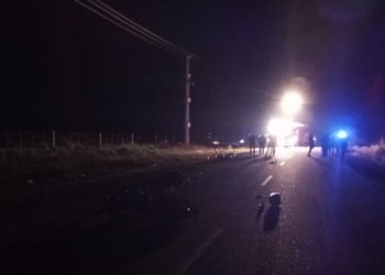 Murió conductor de una moto tras choque con ciclista