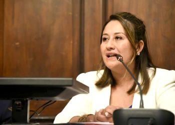 La senadora Jesica Laferte defendió su voto afirmativo para utilizar fondos de Portezuelo en distintas obras