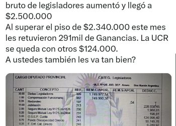 Cuánto gana un Legislador en la provincia de Mendoza y cuántos asesores tiene