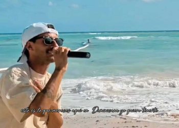 Músico local filmó en República Dominicana el videoclip de su nueva canción