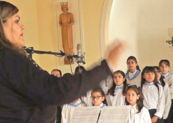 El coro infantil de la Inmaculada Concepción grabó y subió a YouTube el himno a la Virgen de la Consolata