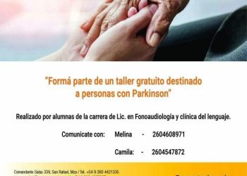Taller gratuito de ejercicios de voz y respiración destinado a personas con Párkinson