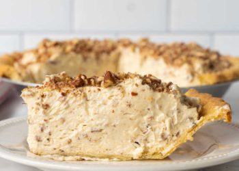 Una delicia para la hora del té: Pastel de crema de nueces