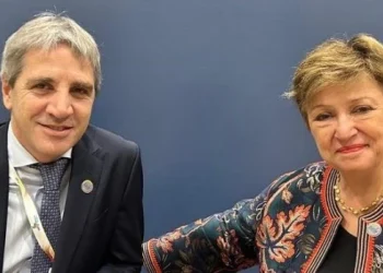 Georgieva se reunió con Luis Caputo y renovó el respaldo al Gobierno