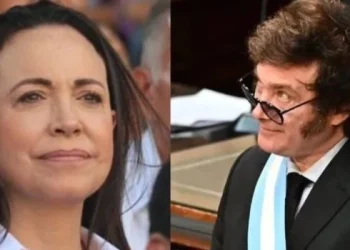 Milei habló con Corina Machado en la previa a las elecciones en Venezuela