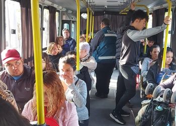 Bajó hasta un 25% el uso del colectivo en San Rafael