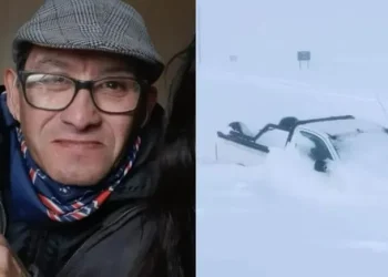 Angustia en Chubut: su camioneta apareció tapada de nieve y no lo encuentran por ningún lado