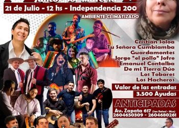 Marcela debe ser operada por 12ª vez de la cadera y para ayudarla organizaron un festival musical espectacular