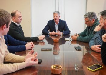 Lucha antigranizo: la Cámara de Comercio de San Rafael se reunió con el intendente Molero de General Alvear