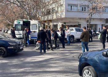 Motociclista lesionada por choque en Barcala y Las Heras