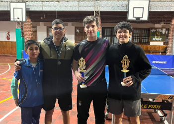 Tenis de mesa: Santiago Lorenzo ganó el torneo de julio