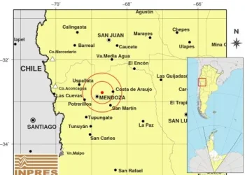 Un temblor despertó a los mendocinos en plena madrugada