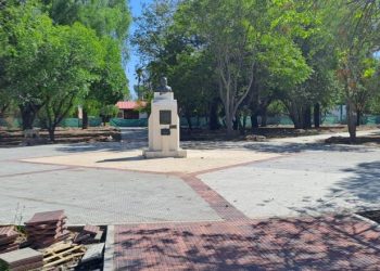 El Municipio trabaja activamente en la mejora de espacios públicos de Villa Atuel