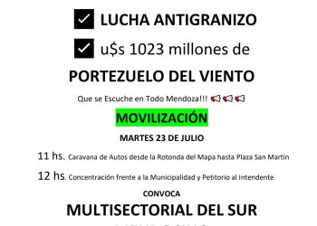 Entidades se convocan a manifestar contra la suspensión de la “lucha antigranizo”