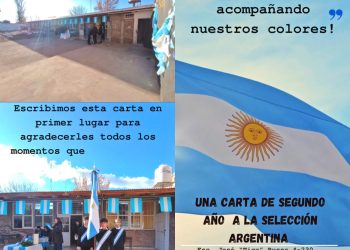 Alumnos sanrafaelinos crearon una carta-video y buscan que le llegue a la “Scaloneta” antes del domingo