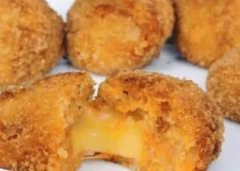 Una receta súpersencilla y barata:  receta de croquetas de calabaza y queso en 25 minutos